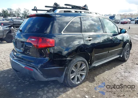 2012 Acura Mdx Advance Package из США, поврежденный, VIN 2HNYD2H64CH537847
